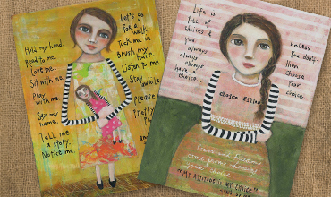 Print & Cards by Janice Scherer - Stripy Arms