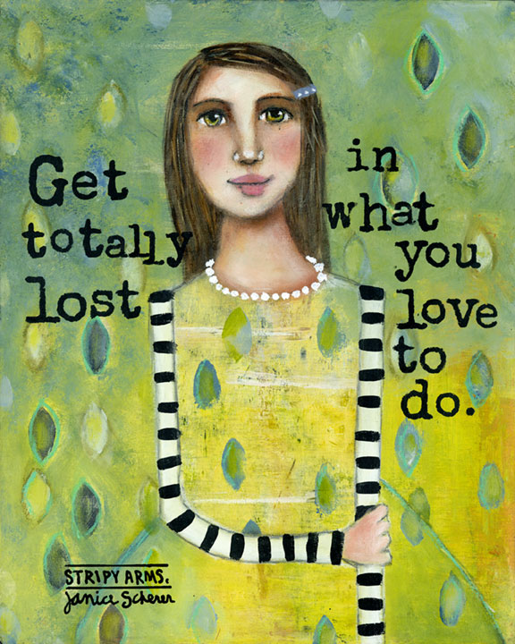 Get Lost (Greeting Card)
