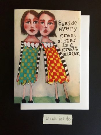 Great Sister (Greeting Card)