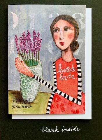 Lavender Lover (Greeting Card)