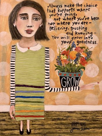 Grow (Greeting Card)