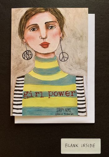 Girl Power (Greeting Card)
