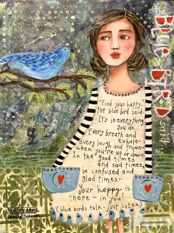 The Bluebird Said (Print)