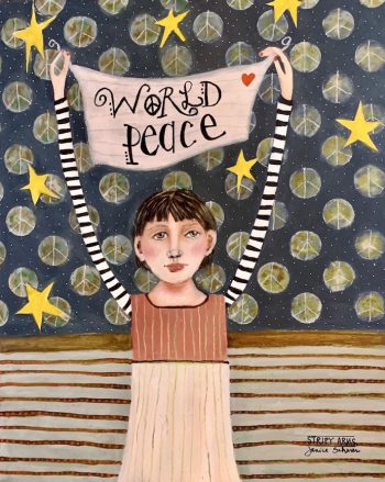 World Peace (Greeting Card)